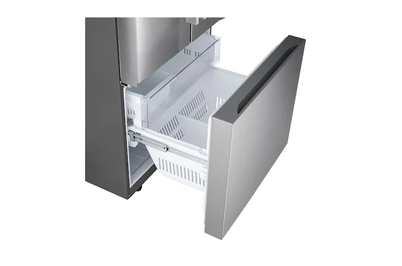 LG 33'' 25.3 pi cu Réfrigérateur congélateur inférieur - ThinQ (Wi-Fi) - inox - LF25H6200S - boîte ouverte