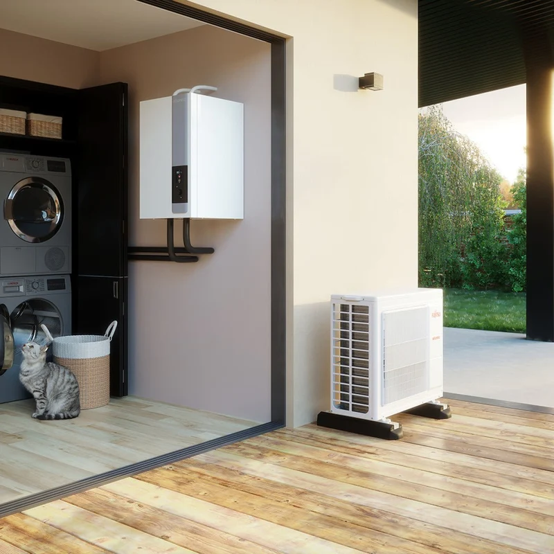 Pompe à chaleur air-eau Atlantic Alféa Extensa S Split 10 kW Monophasé