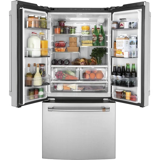 GE Café 33'' 18.6 pi cu Réfrigérateur - Profondeur Comptoir - Inox - CWE19SP2NS1 - Boîte Ouverte