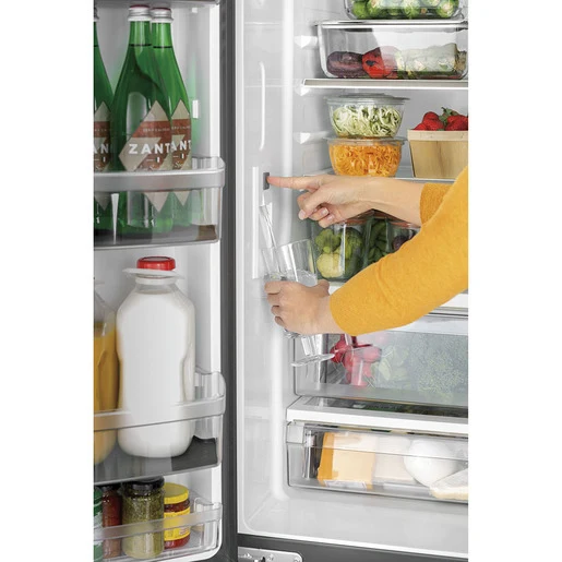 GE Café 33'' 18.6 pi cu Réfrigérateur - Profondeur Comptoir - Inox - CWE19SP2NS1 - Boîte Ouverte