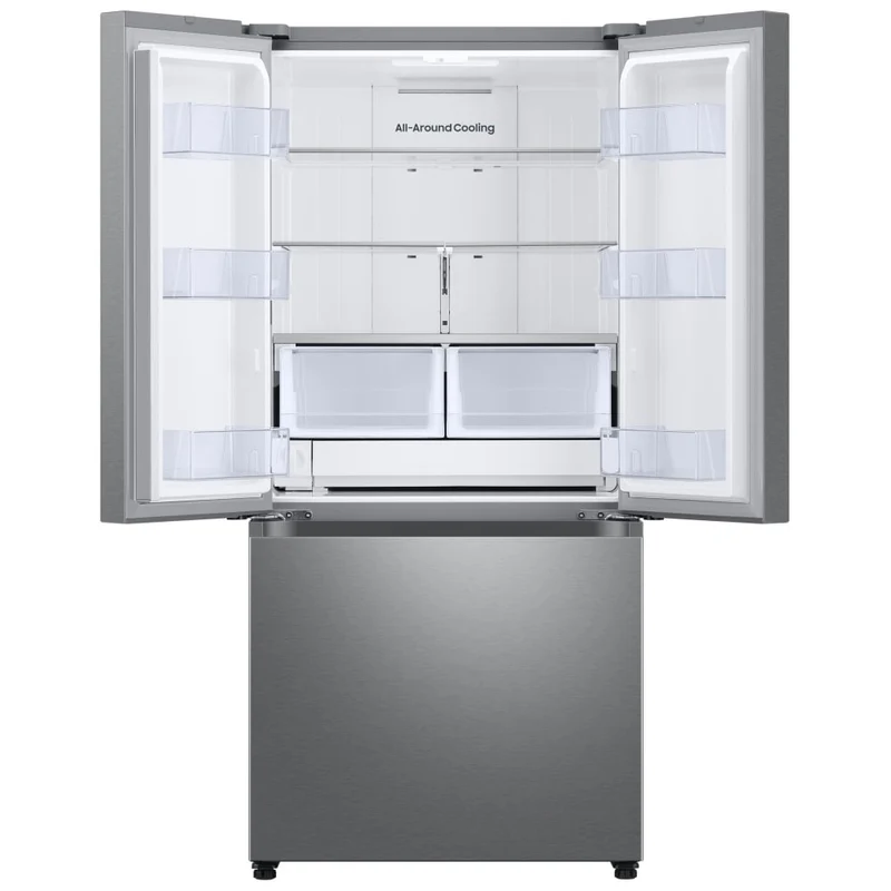 Samsung 33'' 24,5 pi cu Réfrigérateur à 3 battants - inox - RF25C5151SR - boîte ouverte