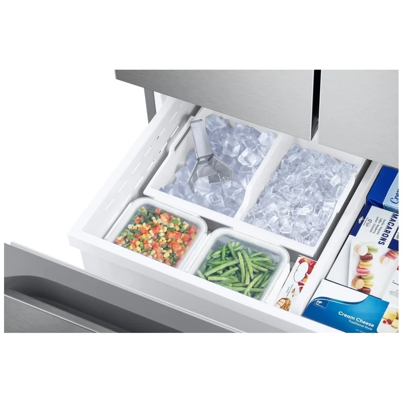 Samsung 33'' 24,5 pi cu Réfrigérateur à 3 battants - inox - RF25C5151SR - boîte ouverte