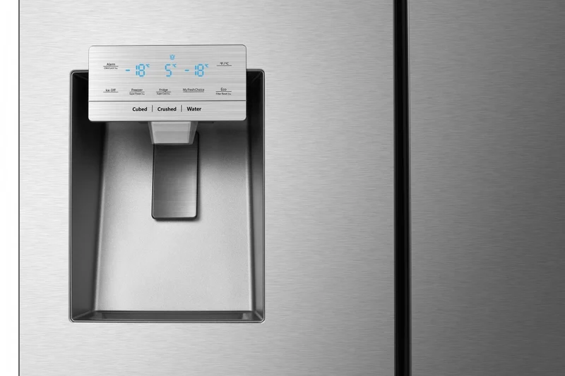 Hisense 36'' 19.8 pi cu. réfrigérateur portes francaises - inox - RF200D4CSE - boîte ouverte
