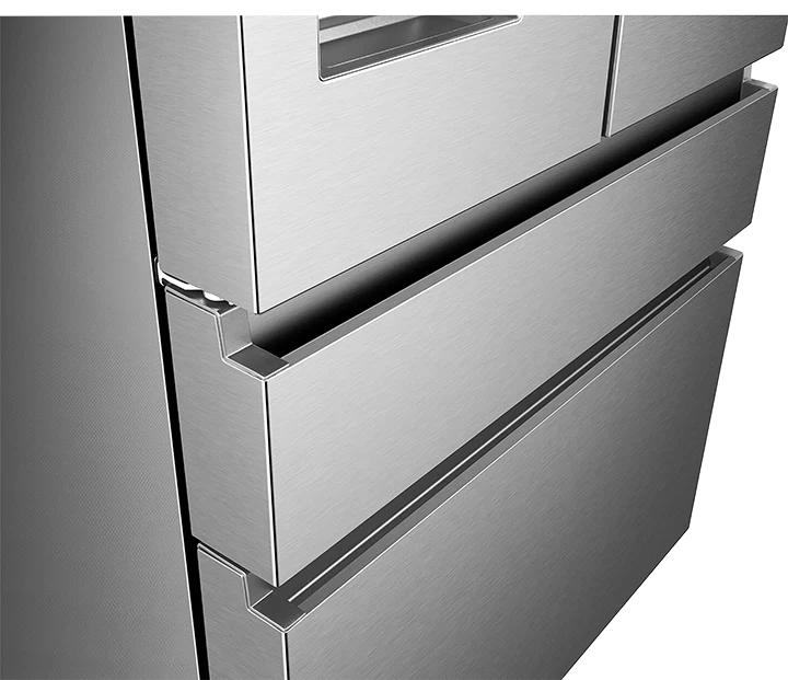 Hisense 36'' 19.8 pi cu. réfrigérateur portes francaises - inox - RF200D4CSE - boîte ouverte