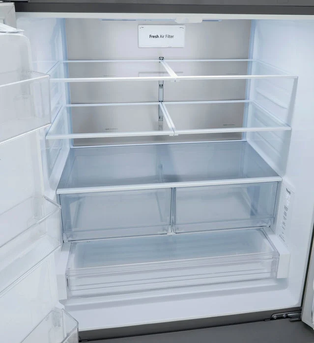 LG 36'' 31 pi cu Réfrigérateur Portes Francaises - Distributeur eau et glace - Wifi - EnergyStar - LRFXS3106S - Boîte Ouverte