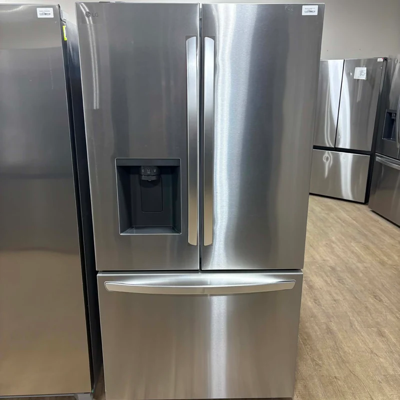 LG 36'' 31 pi cu Réfrigérateur Portes Francaises - Distributeur eau et glace - Wifi - EnergyStar - LRFXS3106S - Boîte Ouverte