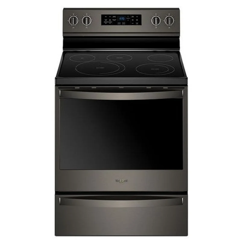 Whirlpool 30'' 6.4 pi. cu. Cuisinière électrique - Inox Noir - YWFE775H0HV - Boîte ouverte