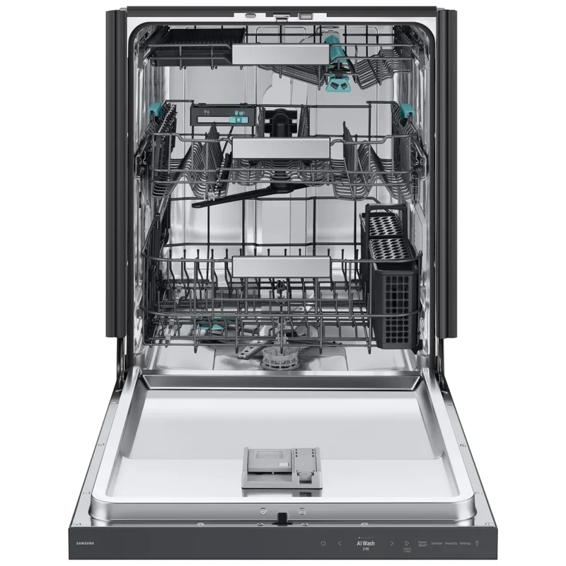 Samsung 24'' 38 dba lave-vaiselle - 10 cycles - inox noir -DW90F89T0UMTAA- boite ouverte