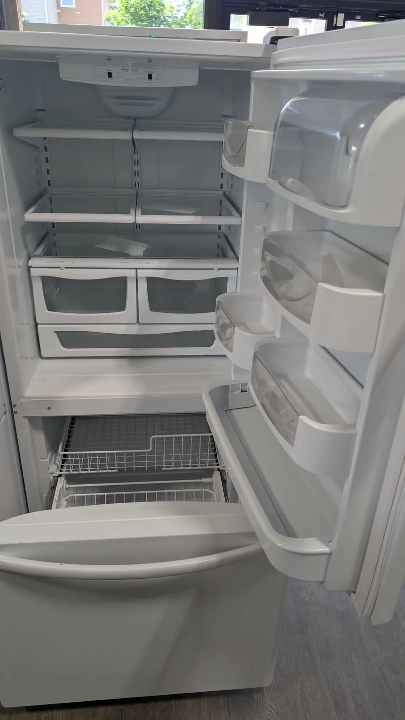 KitchenAid 30'' Réfrigérateur Congélateur Inférieur - Blanc - Reconditionné