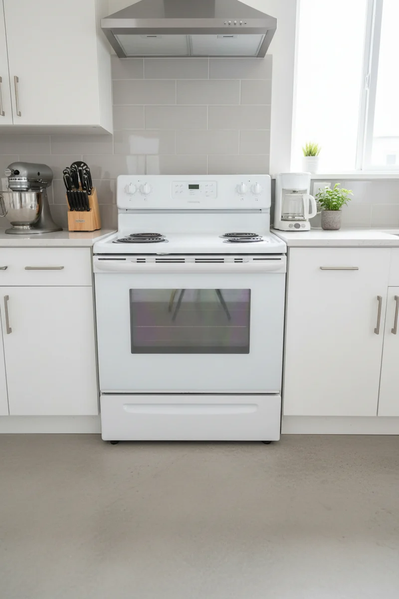 Frigidaire 30'' Cuisinière Serpentin- Blanc - Reconditionné