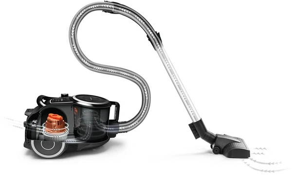Série 6, Aspirateur sans sac, Blanc BOSCH BGS41K332
