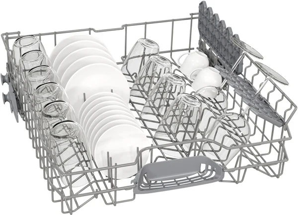 Série 2, Lave-vaisselle sous plan, 60 cm, Acier brossé anti-traces BOSCH SMU2ITI68E
