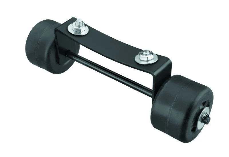 Ensemble de roues pour chauffage de terrasse (coloris noir)