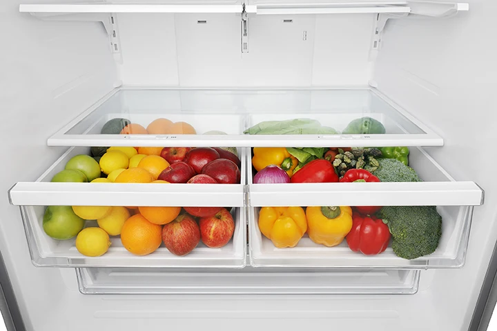 Hisense 36 po 26.6 pi cu. Réfrigérateur - Inox - RF27A3FSE - Boîte ouverte