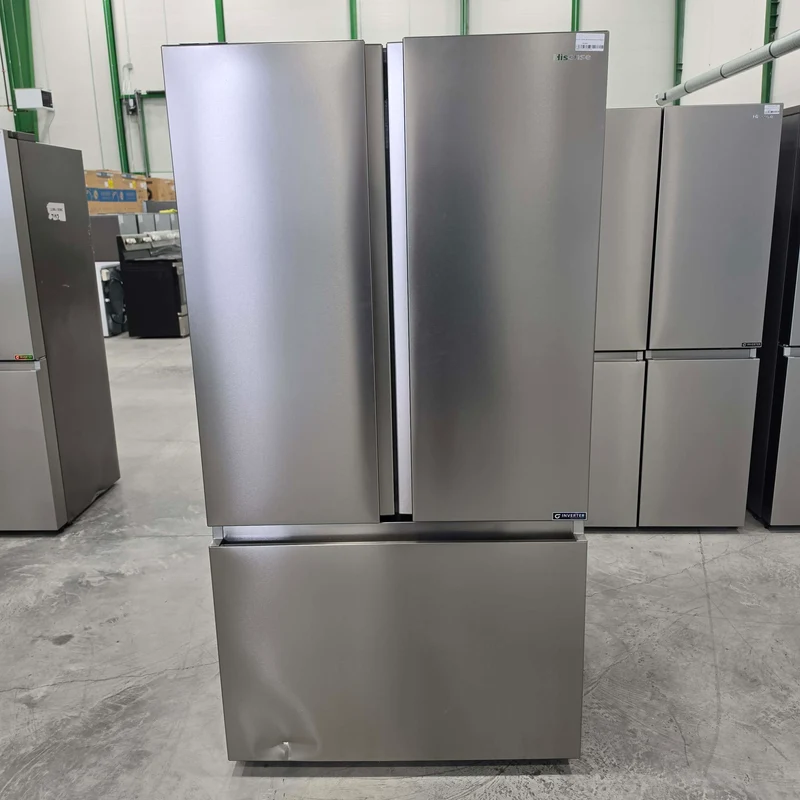 Hisense 36 po 26.6 pi cu. Réfrigérateur - Inox - RF27A3FSE - Boîte ouverte
