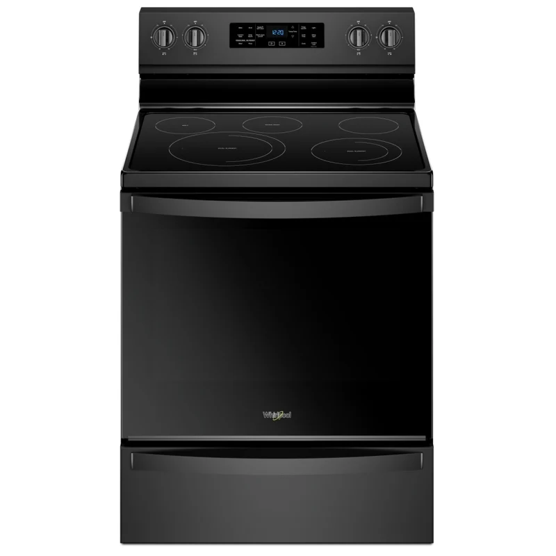 Whirlpool 30'' 6.4 pi. cu. Cuisinière électrique - Noir - YWFE775H0HB - Boîte ouverte