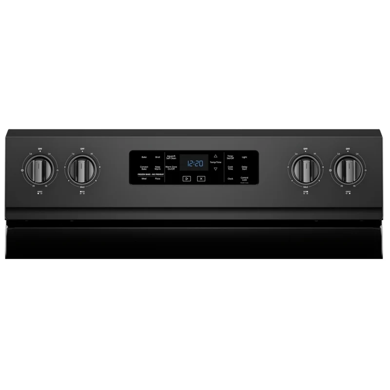 Whirlpool 30'' 6.4 pi. cu. Cuisinière électrique - Noir - YWFE775H0HB - Boîte ouverte