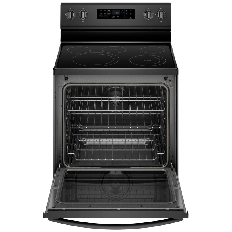 Whirlpool 30'' 6.4 pi. cu. Cuisinière électrique - Noir - YWFE775H0HB - Boîte ouverte