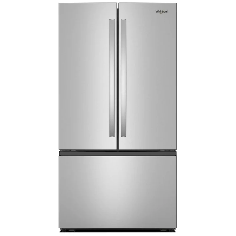 Whirlpool 36" 31 pi.cu - Réfrigérateur à portes françaises - Inox - WRFF3336SZ - Boîte ouverte