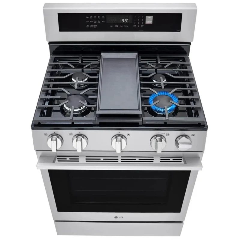 LG 30''6.3 cu. ft. LRGN6323Y - Cuisinière à Gaz - Inox - LRGN6325X-Boîte Ouverte