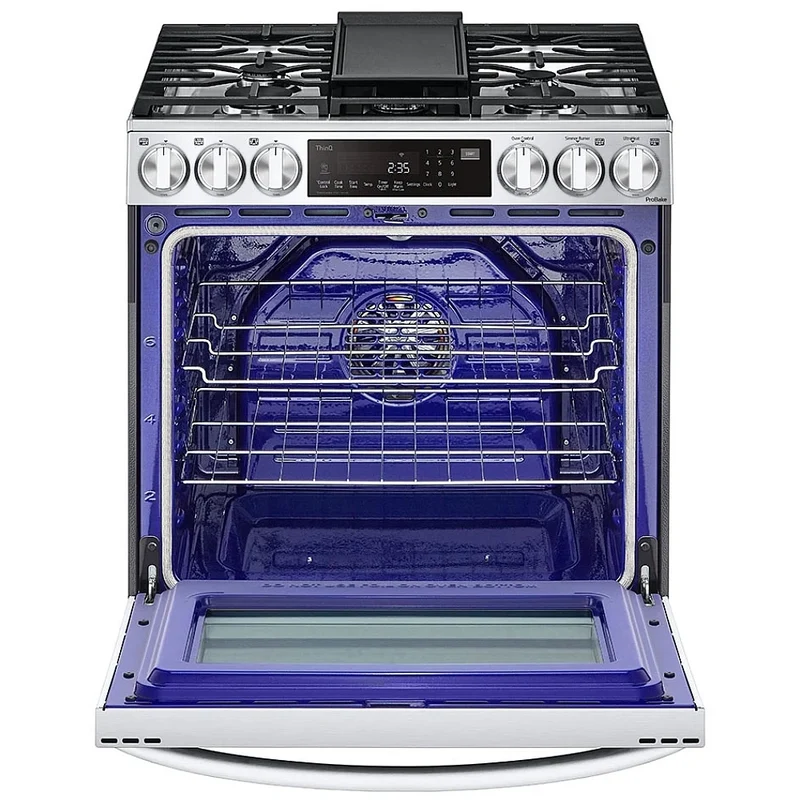 LG 30''6.3 cu.ft. LSGL63335F - Cuisinière à Gaz - Inox - Energy star- Boîte Ouverte
