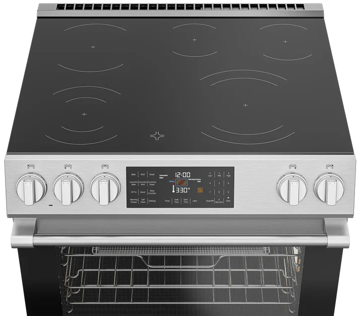 beko 30'' Cuisinière Vitrocéramique - Inox - Air Fryer - Convection véritable - SLER30524SS - NEUF