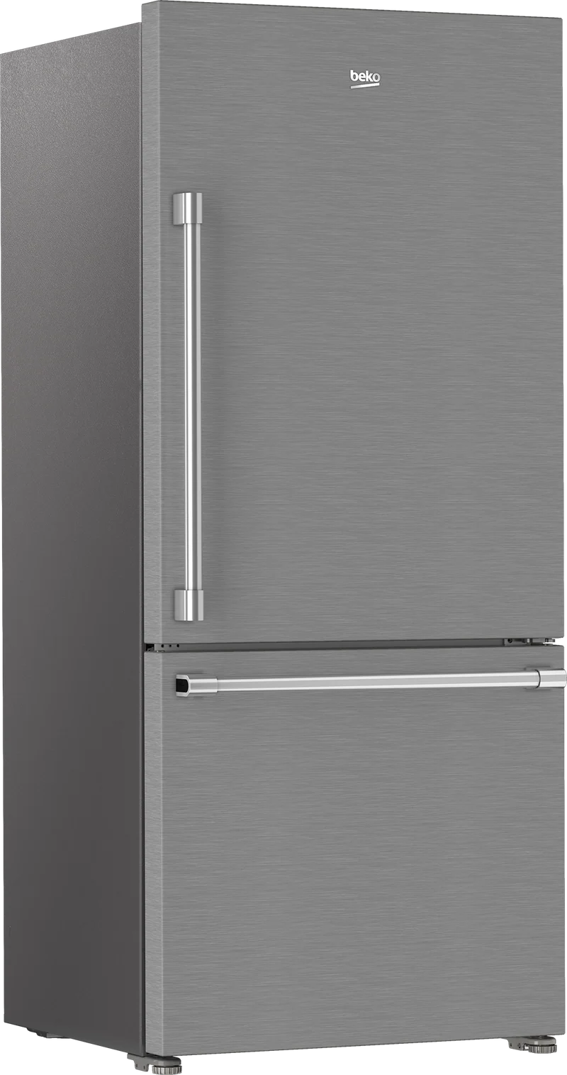 beko 30'' 18 pi cu Réfrigérateur Congélateur Inférieur - Profondeur Comptoir - Inox - BFBD30216SS - NEUF