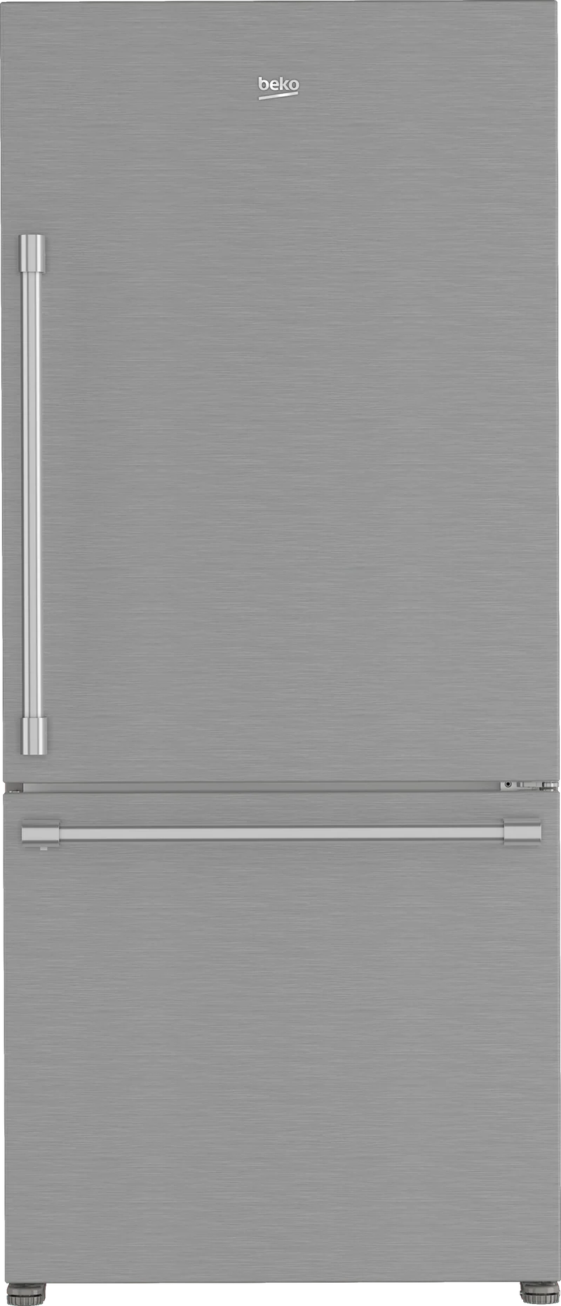 beko 30'' 18 pi cu Réfrigérateur Congélateur Inférieur - Profondeur Comptoir - Inox - BFBD30216SS - NEUF