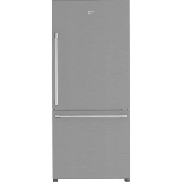 beko 30'' 18 pi cu Réfrigérateur Congélateur Inférieur - Profondeur Comptoir - Inox - BFBD30216SS - NEUF