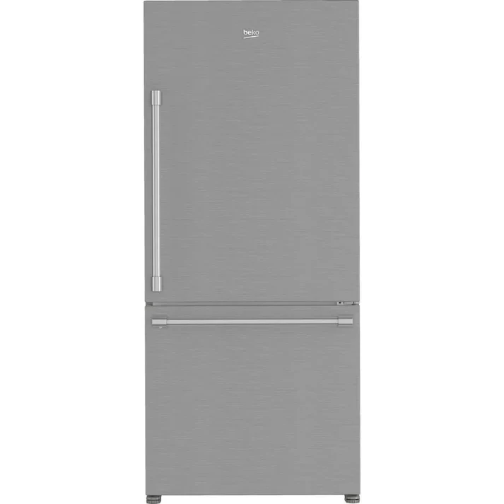 beko 30'' 18 pi cu Réfrigérateur Congélateur Inférieur - Profondeur Comptoir - Inox - BFBD30216SS - NEUF