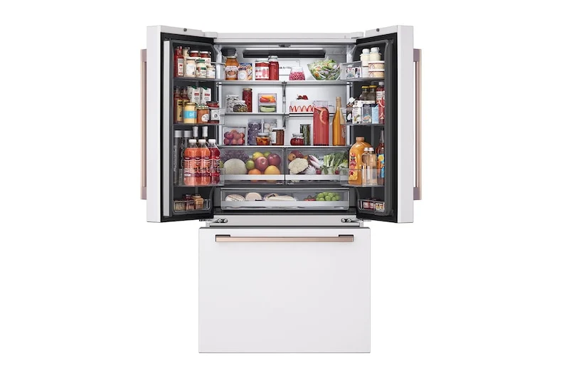 LG Studio 36'' 27 pi cu Réfrigérateur - Distributeur d’eau interne - ThinQ WiFi - Blanc- SRFB27W3 - Boîte Ouverte