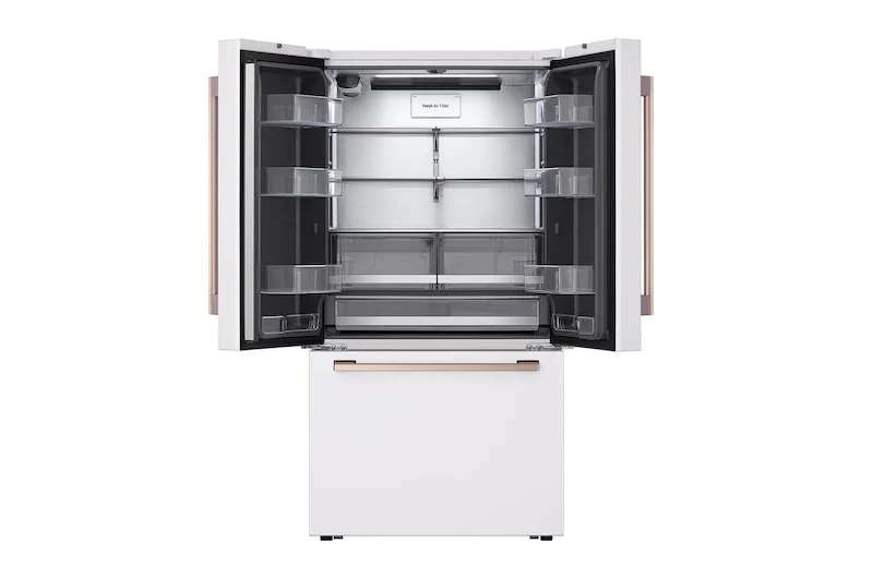 LG Studio 36'' 27 pi cu Réfrigérateur - Distributeur d’eau interne - ThinQ WiFi - Blanc- SRFB27W3 - Boîte Ouverte