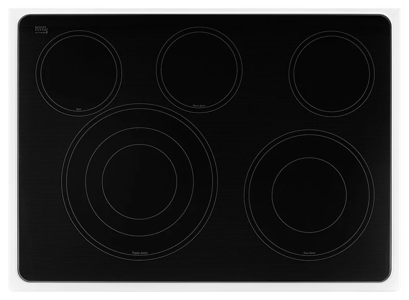 Whirlpool 30'' 6.4 pi cu Cuisinière convection véritable - blanc- YWFE745H0FH - Boîte Ouverte