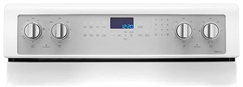 Whirlpool 30'' 6.4 pi cu Cuisinière convection véritable - blanc- YWFE745H0FH - Boîte Ouverte