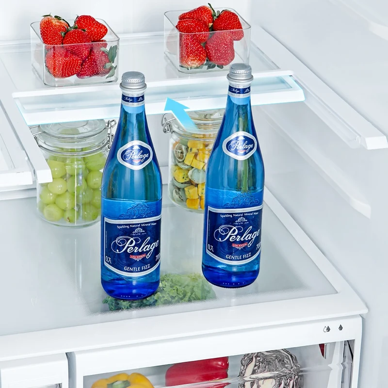 Midea 36'' 29.3 pi.cu Réfrigérateur Portes Francaises - Distributeur d’eau et de glaçons - Inox - MRF29D2AST - Boîte ouverte