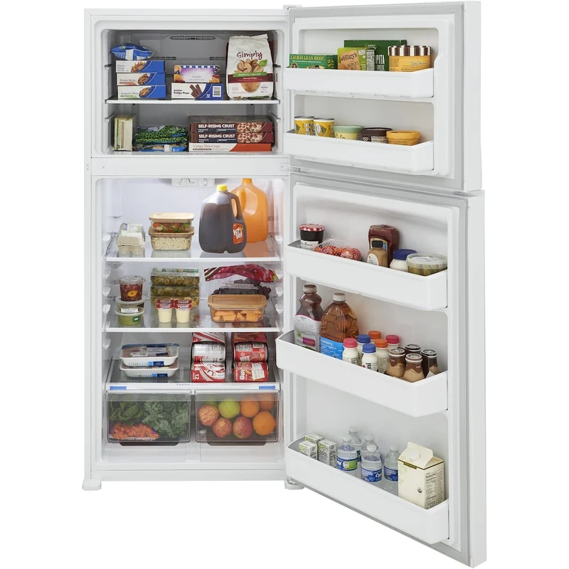 Frigidaire 30'' 20 pi cu Réfrigérateur congélateur supérieur- Blanc - FFHT2022AW - Boîte Ouverte