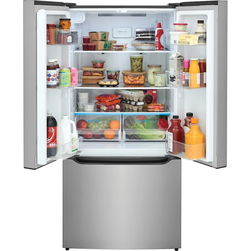 Frigidaire 33'' 20 pi.cu - Réfrigérateur Profondeur comptoir - Distributeur d’eau et de glaçons - Inox - FRFG2033AV - Boîte Ouverte