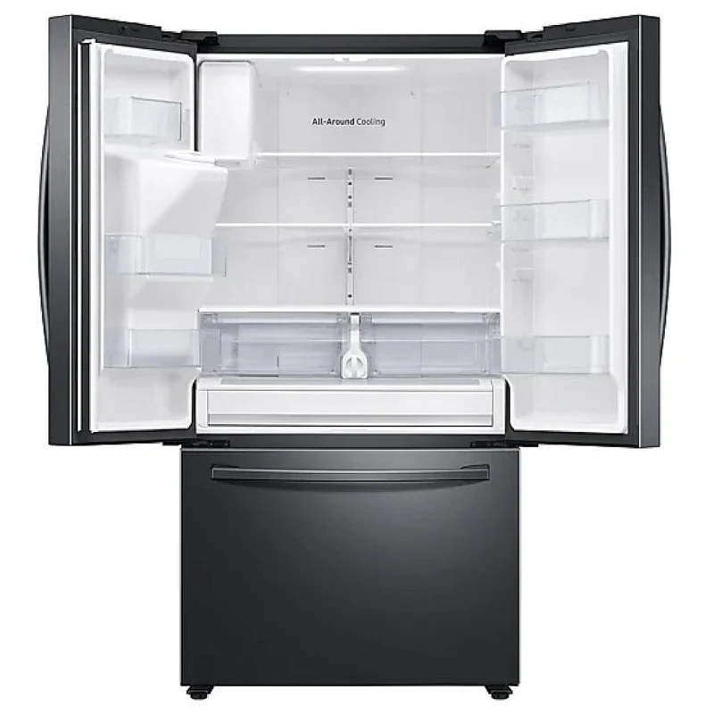 Samsung 36'' 28 pi cu. Réfrigérateur à portes françaises et Twin Cooling Plus™ - inox - RF27T5201SG - boîte ouverte