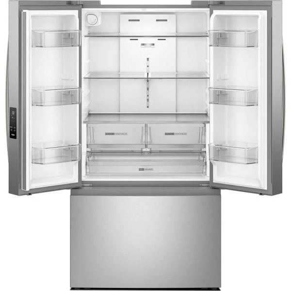 Whirlpool 36'' 31 pi cu Réfrigérateur à portes françaises avec machine à glaçons - inox - WRFF3136SZ - boîte ouverte