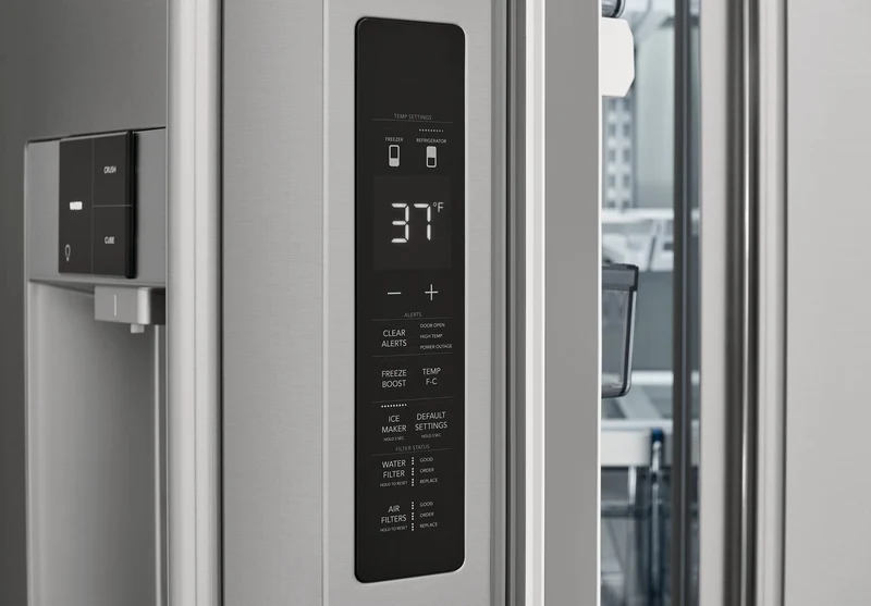 Whirlpool 36'' 19.4 pi cu Réfrigérateur à 4 portes profondeur comptoir - inox WRQA59CNK - boîte ouverte