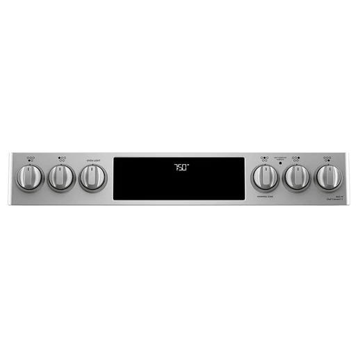 Café 30'' 6.7 pi cu Cuisinière Double - Convection - Cuisson Air Chaud - WiFi - Convectioin Véritable - Inox - CCES750P2MSI - Boîte Ouverte