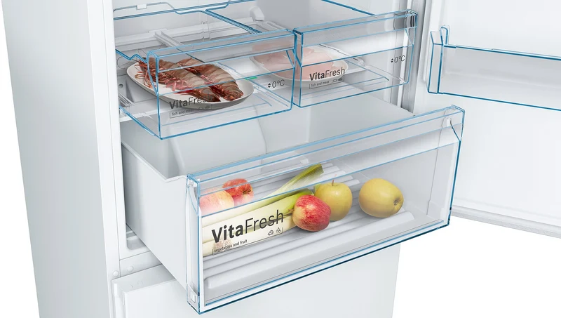 Réfrigérateur Avec Congélateur 438 Litres Reconditionné BOSCH KGN49XWEA