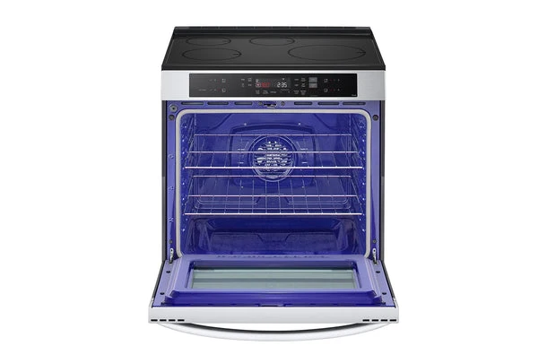 LG 30'' 6.3 pi cu Cuisinière Induction - 4 brûleurs - Convection - inox - LSIL633CFE - boîte ouverte