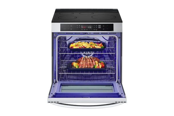 LG 30'' 6.3 pi cu Cuisinière Induction - 4 brûleurs - Convection - inox - LSIL633CFE - boîte ouverte
