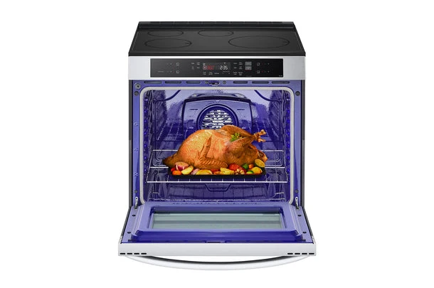 LG 30'' 6.3 pi cu Cuisinière Induction - 4 brûleurs - Convection - inox - LSIL633CFE - boîte ouverte