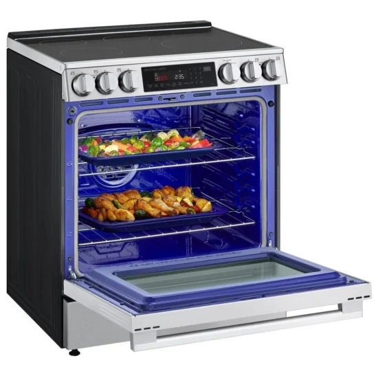 LG 30'' 6.3 pi cu Cuisinière Induction encastrable - inox - LSIL6336XE - Boîte Ouverte