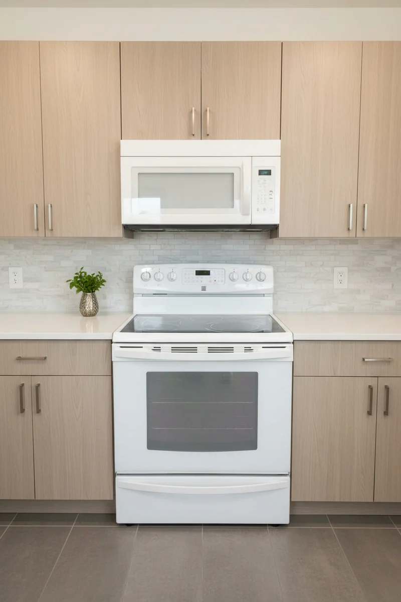 Kenmore 30" Cuisinière Vitrocéramique - Blanc- Reconditionné