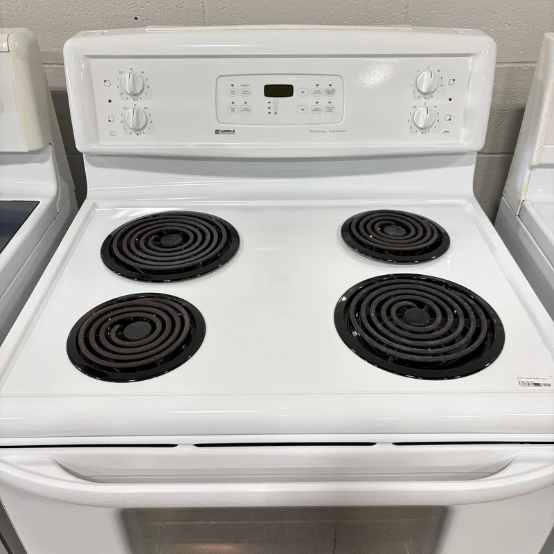Kenmore 30'' Cuisiniere Serpentin- Blanc- Reconditionné
