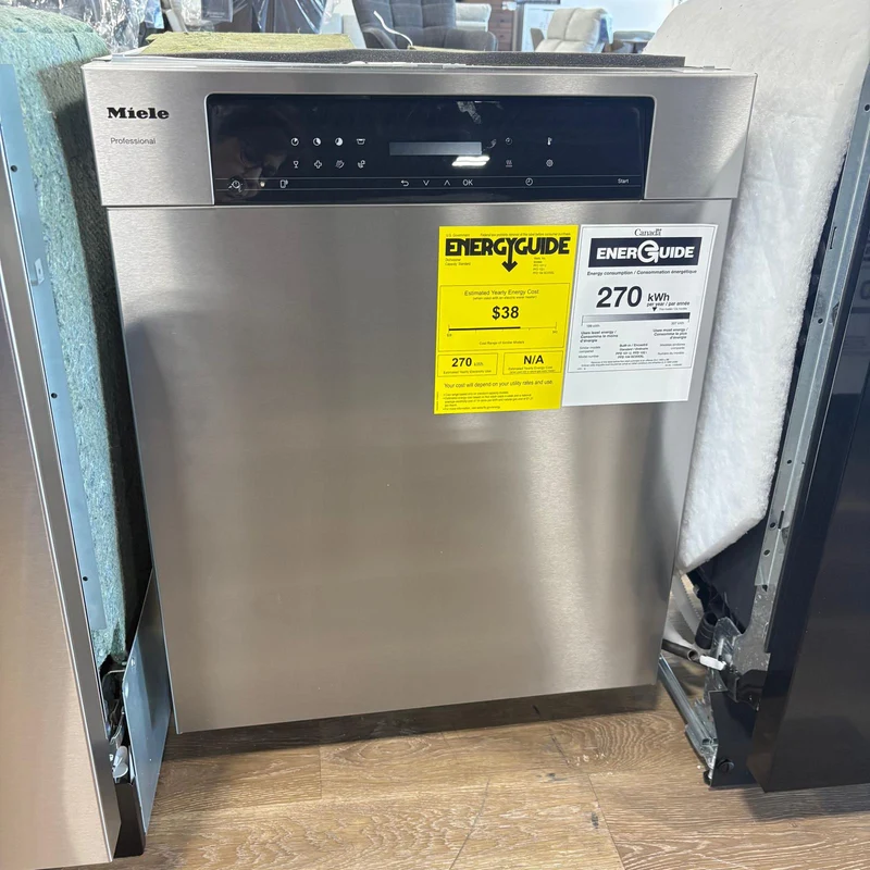 Miele 24'' 33 dBA Lave Vaiselle - Inox- PFD 101 U - Boîte ouverte