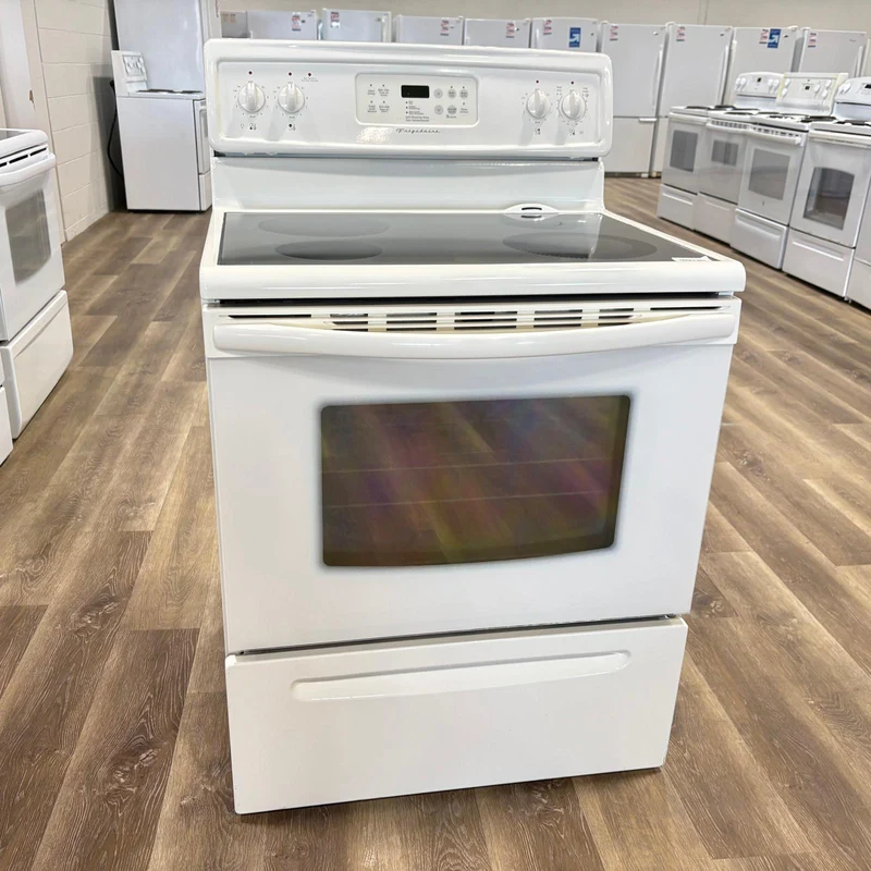 Frigidaire 30'' Cuisinière Vitrocéramique- beige - Reconditionné